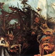 The Temptation of St Anthony Matthias Grunewald